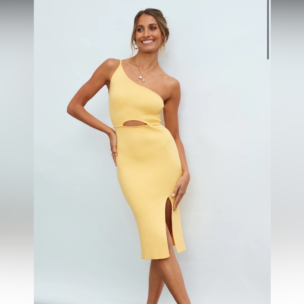 Hello Molly Jade Midi Dress Unworn
